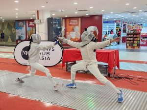 The girls competing at the Negeri Sembilan Youth Challenge (NSYC), which was held in Centerpoint Seremban in Negeri Sembilan, Malaysia. 21-23 June 2025. | Photo by Ruzanna Muhammad / News Hub Asia