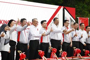 The Radium Hospital @ Ayer Keroh groundbreaking ceremony was attended by Radium Development Berhad's Board members, as well as representatives from M Life Healthcare Sdn. Bhd. Among them were Datuk Gary Gan Kah Siong, Radium Development Berhad’s Group Managing Director (fifth from left), Tan Sri Mhd Amin Nordin bin Abd Aziz, Radium Development Berhad's Chairman (fourth from left), and Dr Arun Kumar, Radium Healthcare's Chief Executive Officer (sixth from left). | Ayer Keroh, Melaka, Malaysia. 14 July 2025 | Photo by Radium / NHA File Photo
