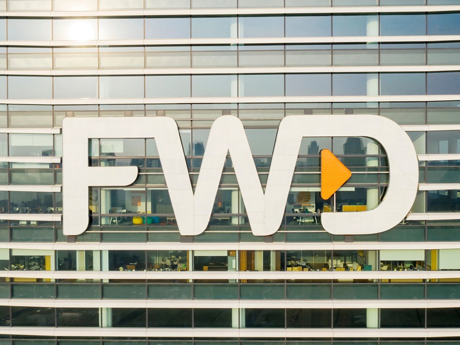 FWD signage on building. | Photo courtesy of FWD Group Holdings Limited / NHA File Photo