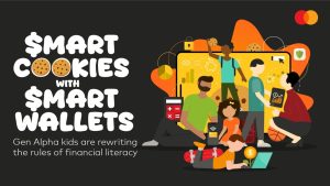 Cover of Mastercard's Report on how Gen Alpha kids are rewriting the rules of financial literacy.