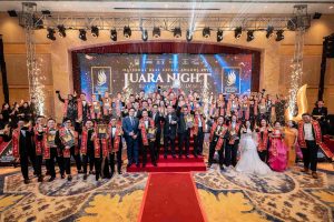 Juara (champions) of the evening at the NREA 2025 finale, exemplified the highest standards of professionalism and integrity as Malaysia's real estate sector navigates digital transformation and evolving market dynamics. | One World Hotel, Bandar Utama, Petaling Jaya, Selangor, Malaysia. 16 August 2025. | Photo by MIEA / NHA File Photo