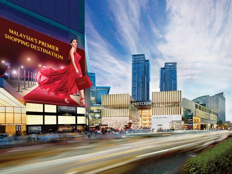 An artist's illustration of Pavilion KL's facade. | Photo by Pavilion KL / NHA File Photo