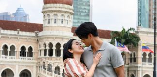 Ross Butler and Lara Condor play lead roles in Worth The Wait, filmed partly in Malaysia. | Photo by King Street Pictures / NHA File Photo