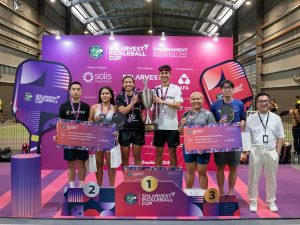 Solarvest Pickleball Cup 2025 was held on 2-3 August 2025 at Picklefy in Shah Alam, Selangor, Malaysia. | Photo by Solarvest / NHA File Photo