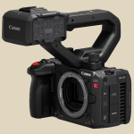Canon EOS C50 Front Right with Top Handle