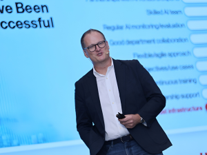 Adrian Johnson, senior vice president and general manager, The Americas and Asia Pacific, Hitachi Vantara. | Photo by Hitachi Vantara / NHA File Photo