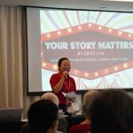 Dr. Toh Ee Lyn, Health & Wellness Advisor of Sunway Sanctuary, delivering her talk titled “Your Story Matters”