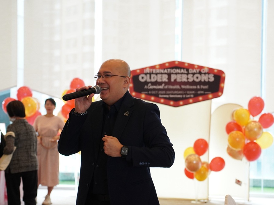 Leonard Theng, General Manager of Sunway Sanctuary, delivering the opening address. | Photo by Sunway Sanctuary - October 2025 / NHA File Photo