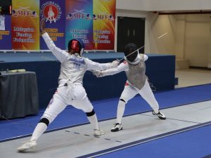 Thailand vs Hong Kong fighting for their foil glory at the Asian U23 Fencing Championship 2025 in Kuala Lumpur. | Kuala Lumpur, Malaysia. 22-26 October 2025 | Photo by Fencing Confederation of Asia (FCA) / NHA File Photo