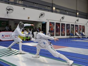 Epee fencers competing at the Asian U23 Fencing Championship 2025 in Kuala Lumpur. | Kuala Lumpur, Malaysia. 22-26 October 2025 | Photo by Fencing Confederation of Asia (FCA) / NHA File Photo