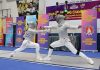 Women's sabreurs competing at the Asian U23 Fencing Championship 2025 in Kuala Lumpur. | Kuala Lumpur, Malaysia. 22-26 October 2025 | Photo by Fencing Confederation of Asia (FCA) / NHA File Photo