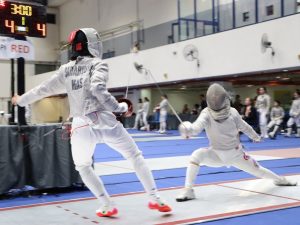 Sabreurs in action at the Asian U23 Fencing Championship 2025 in Kuala Lumpur. | Kuala Lumpur, Malaysia. 22-26 October 2025 | Photo by Fencing Confederation of Asia (FCA) / NHA File Photo