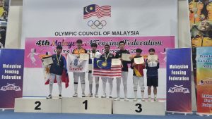 aif Nordin recieving the gold medal at the 4th International Malaysian Minime 2025 : Source - News Hub Asia