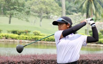 Firing on all cylinders, Brittany Pauline Tamayo hogging the limelight with a total score of 222 after rounds of 76, 73 and 73. - Source : SportExcel Malaysia