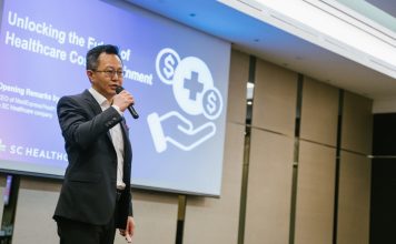 Mr. Kenny Tai, Chief Executive Offer of MediExpress and Health Connect Sdn Bhd, addressing the rising challenge of healthcare inflation in Malaysia during a recent engagement session held on 8 August 2025. Source: Press Release - IMPACT Summit 2026