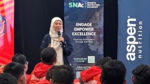 Kamsina Aziz, who had worked with the Malaysian National Cycling Team for 4 years. Photo by Sports Nutrition Academy (SNAc) Malaysia / NHA File Photo