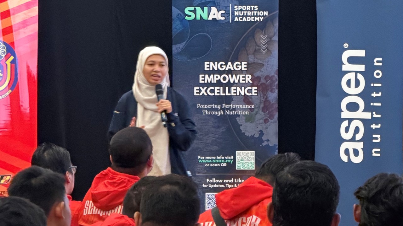 Kamsina Aziz, who had worked with the Malaysian National Cycling Team for 4 years. Photo by Sports Nutrition Academy (SNAc) Malaysia / NHA File Photo