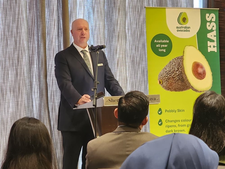 Avocados Australia chairman Matthew Kleyn at the signing ceremony in Kuala Lumpur, Malaysia. 4 March 2026 | Photo by Ruzanna Muhammad / News Hub Asia