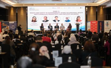 From left to right: Dr. Thiviya Gill, Tan Sri Dato’ Seri Dr. Noor Hisham Abdullah, Dr. Bryan Mok, and Ms. Choong Pooi Yi. Source: Press Release – IMPACT Summit 2026