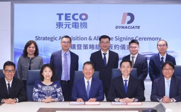 TECO Signs Acquisition Agreement with Malaysia's Dynaciate Source: Press release: TECO Electric & Machinery Co.